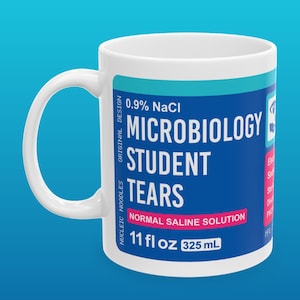 Microbiology student tears mug | Microbiology mug, Microbiologist gift, Biology gift, Science mug, Graduate student gift, PhD student mug