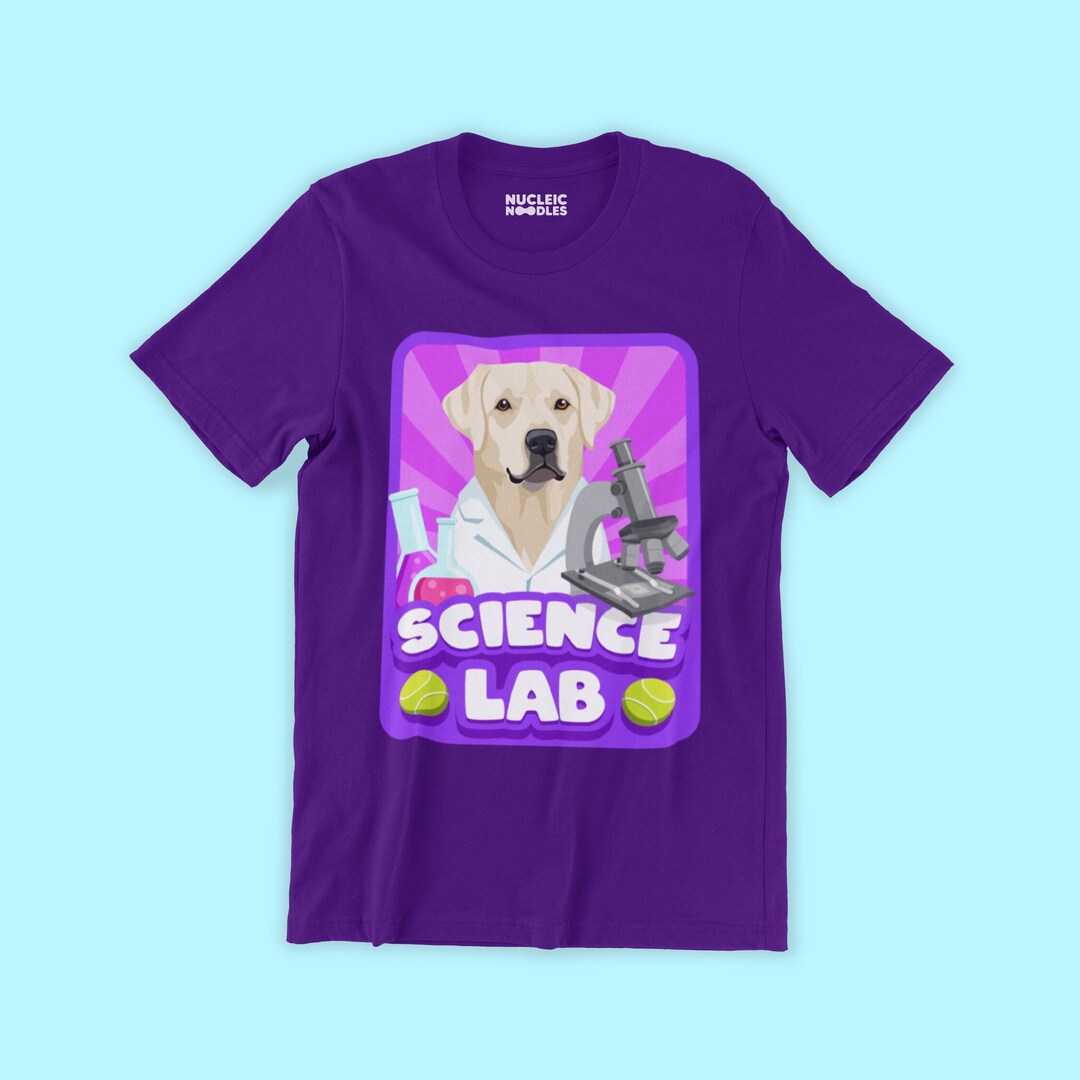 Science Lab Retriever Science Lab Unisex T-shirt | Science Shirt, Biology Shirt, Chemistry ...