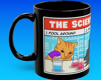 The Scientific Method mug | Funny science mug, Chemistry teacher appreciation gift, Grad school gift, Funny chemistry gift, Thank you gift