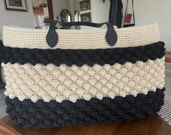 crochet work bolsa
