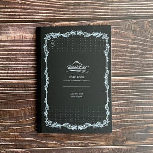 Tomoe River Notebook, Front Book Cover, A5 Dot Grid, 68 gsm, Made in Japan