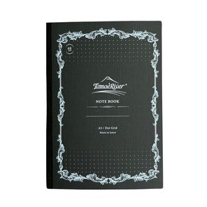 Tomoe River Notebook, Front Book Cover, A5 Dot Grid, 68 gsm, Made in Japan