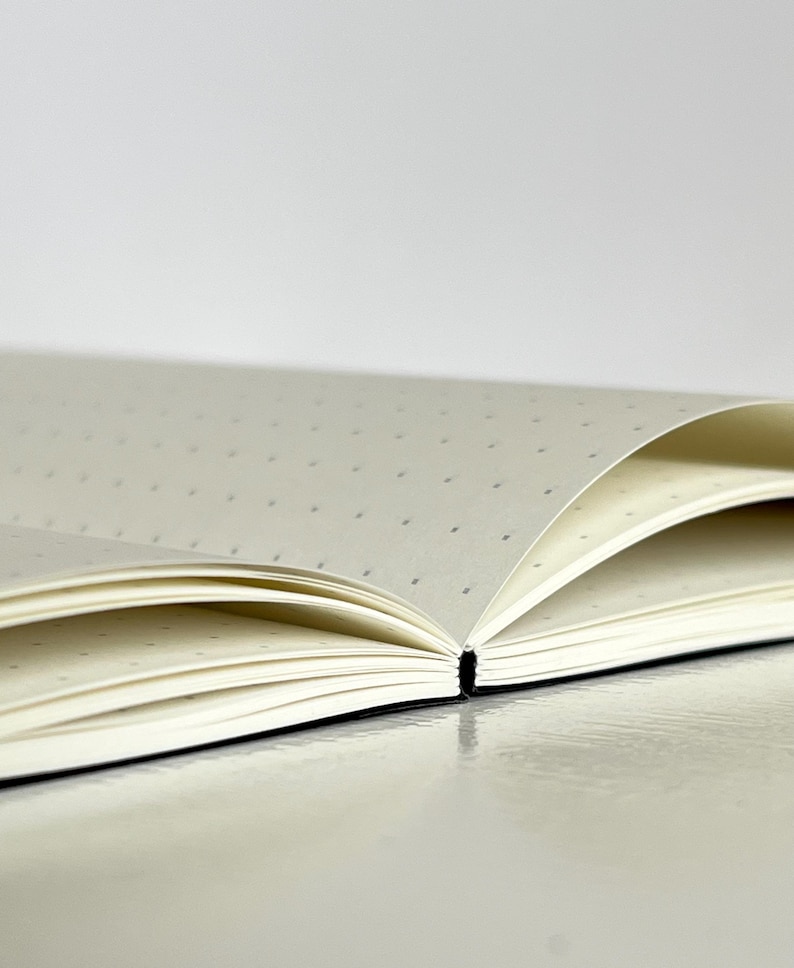 Tomoe River Notebook, A5 Dot Grid, 68 gsm, Made in Japan, Book Binding