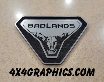 Ford Bronco Badlands Emblem Badge #32616