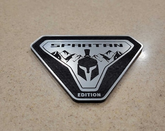Insignia emblema espartano n.° 32610 (se vende por par)