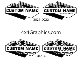 Insignia con nombre personalizado (2021+)
