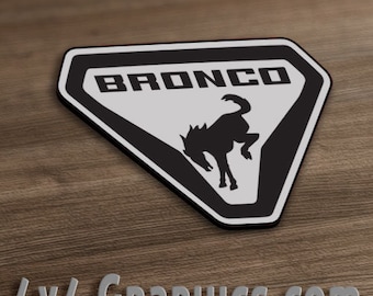 Ford Bronco Emblem Badge #32618