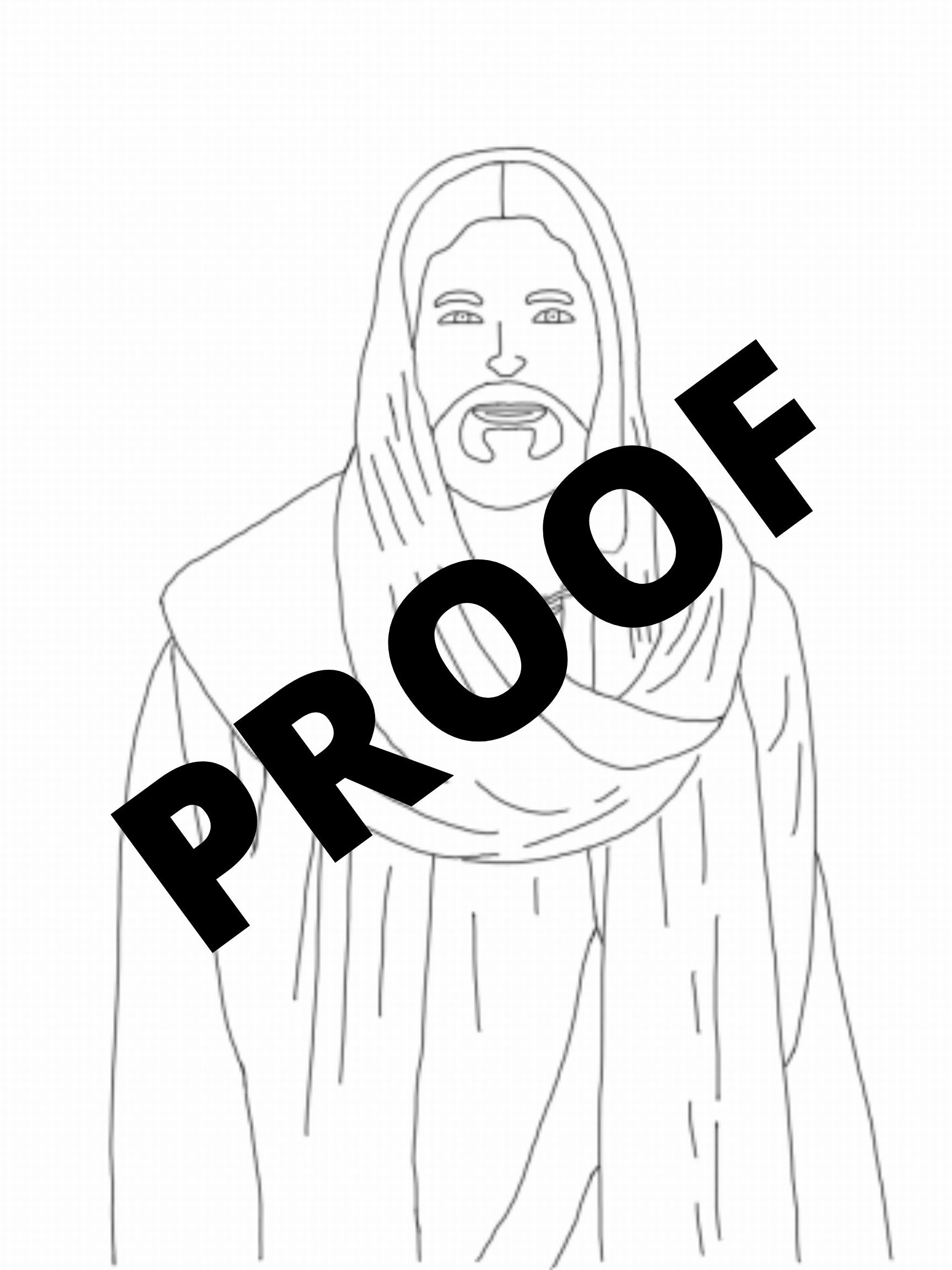 Jesus Printable Coloring Pages, 5 Pages, Digital Download - Etsy