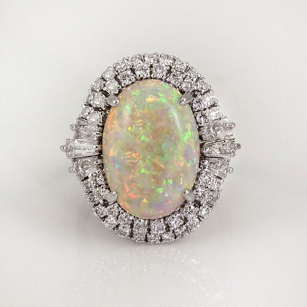 Gold Opal Ring - Etsy