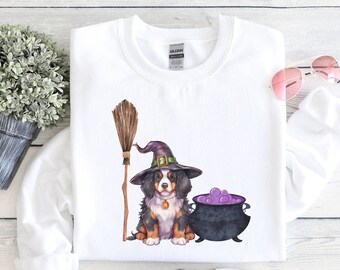 Bernese dog mom sweatshirt, dog mom crewneck, Bernese dog gifts, Halloween dog, dog people, dog parents, pet sweatshirt, dog mama sweatshirt