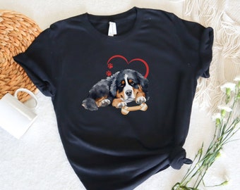 Bernese mountain dog mom shirt, Bernese dog gifts, dog mama shirt, dog mom crewneck, dog parent, Bernese, dog mom tshirt, dog mom sweatshirt