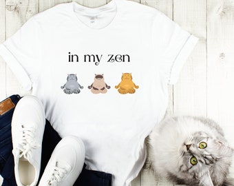 cat yoga tshirts, cats shirt, animal yoga, yoga meditation shirt, cute yoga shirt, yoga lover shirt, yoga zen, cute cat shirt, cat yoga tee
