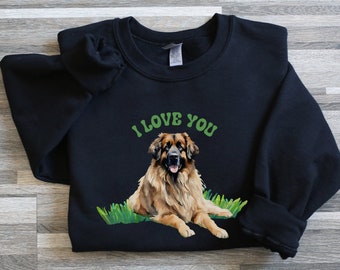 sudadera leonberger, sudadera con capucha leonberger, suéter leonberger, camiseta leonberger, regalo leonberger, mamá leonberger, regalo del dueño del perro leonberger