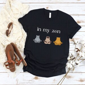 cat yoga shirt, cats shirt, animal yoga, yoga meditation shirt, cute yoga shirt, yoga lover shirt, yoga zen, cute cat shirt, cat yoga tee
