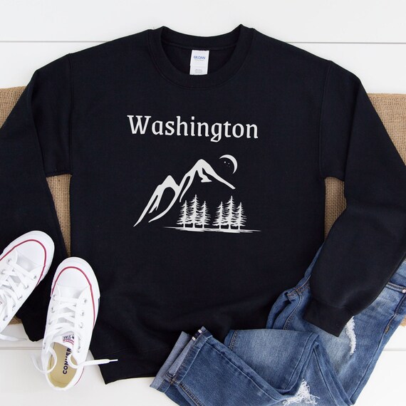 WA Sweatshirt, Pnw Sweatshirt, Pnw Sweater, Pacific Northwest
