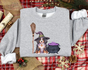 Bernese dog mom sweatshirt, dog mom crewneck, Bernese dog gifts, Halloween dog, dog people, dog parents, pet sweatshirt, dog mama sweatshirt