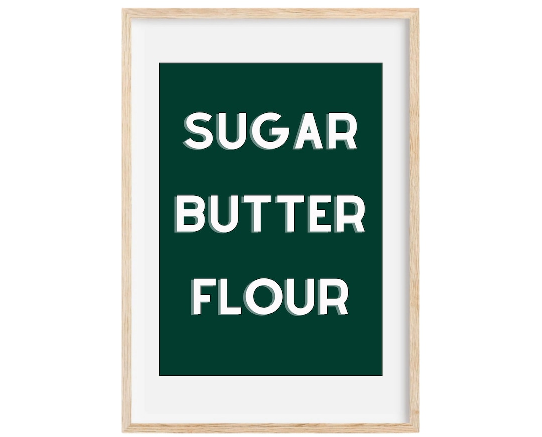 Sugar Butter Flour Waitress Broadway Musical Theater Etsy