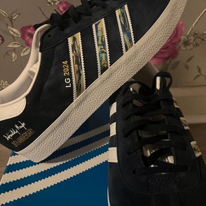 Custom Personalised Adidas Gazelle Spezials Trainers Sneakers Kicks Football Etsy UK