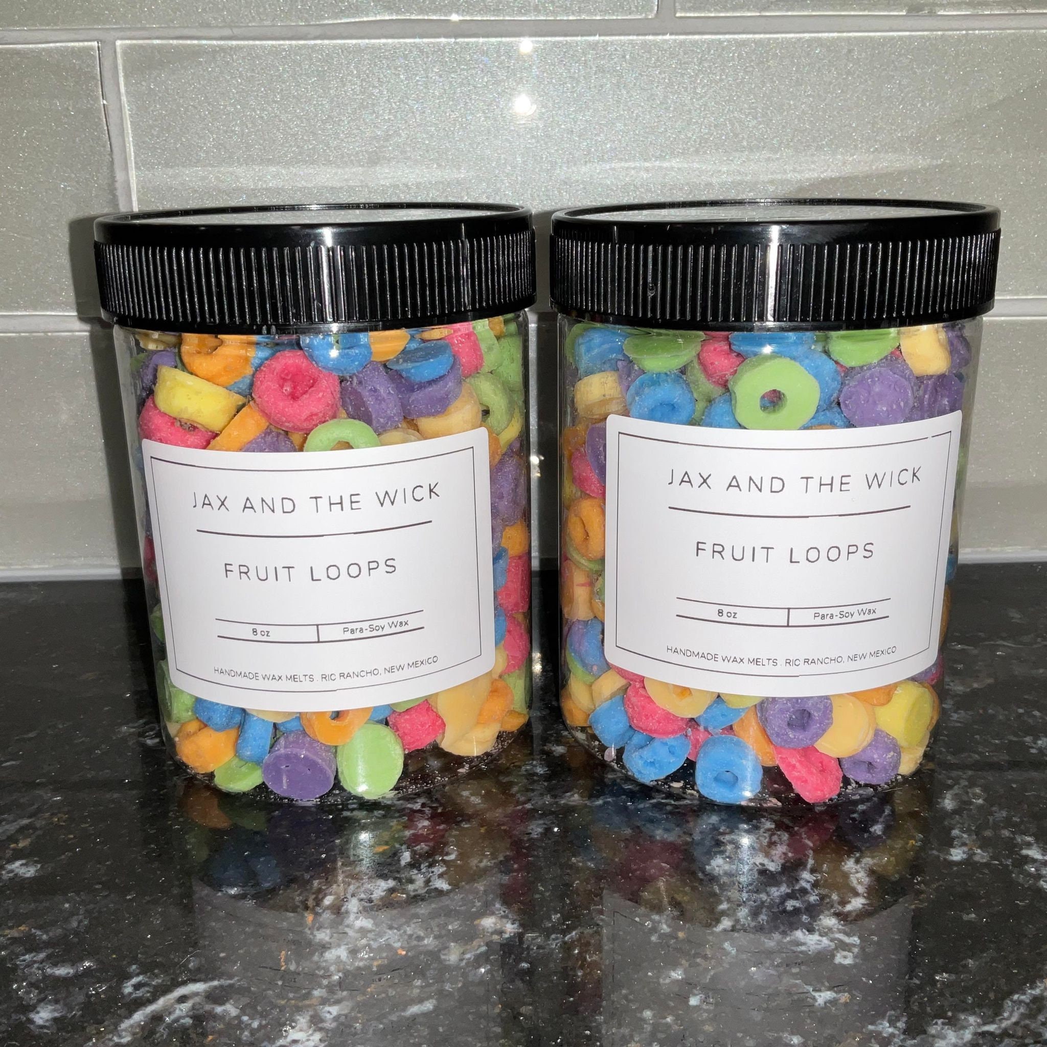 Fruit Loops Shaped and Scented Wax Embeds Pack of Wax Embeds 9oz Bag Wax  Melt Embed for Candles Fruity 
