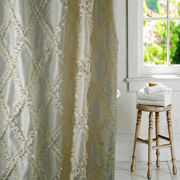 Shower Curtain Fabric Etsy