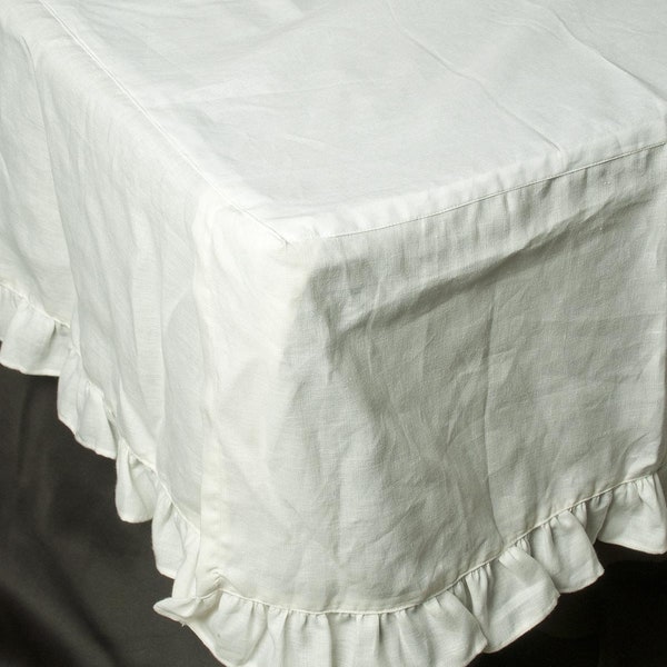 Burlap Bed Skirt Etsy