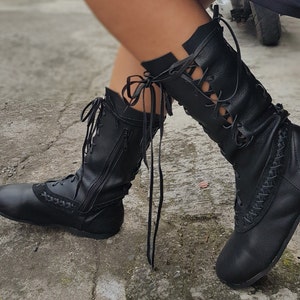 handmade leather boots