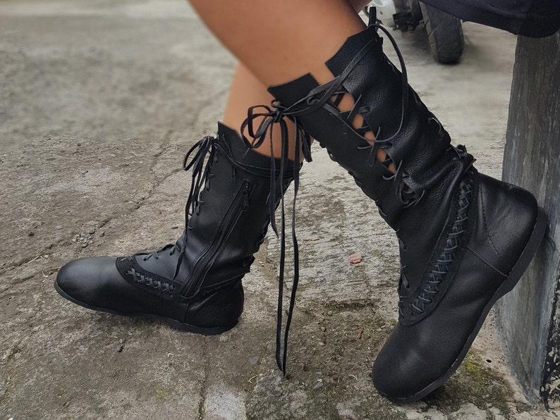 handmade leather boots