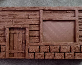 Miniature Building Facade - Tavern RPG   | 28mm Tabletop Wargaming Terrain