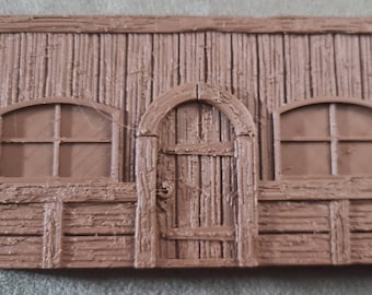 Miniature Building Facade - Tavern RPG   | 28mm Tabletop Wargaming Terrain D&D