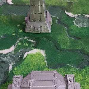 Battletech Command Tower and Generator   | 28mm Tabletop Wargaming Terrain