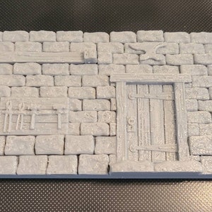 Miniature Building Facade - Blacksmith RPG  | 28mm Tabletop Wargaming Terrain