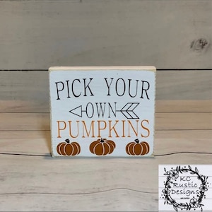 Panneau en bois d&#39;automne/ panneau en bois de citrouille/ décor de plateau à plusieurs niveaux/ décor de citrouille/ décor d&#39;automne