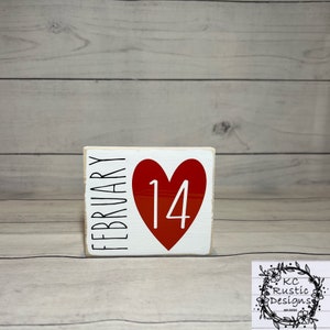 Valentine wood sign/ tiered tray decor