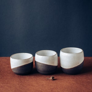 Ikiru coffee cup with no handle, Merenok ceramics image 2