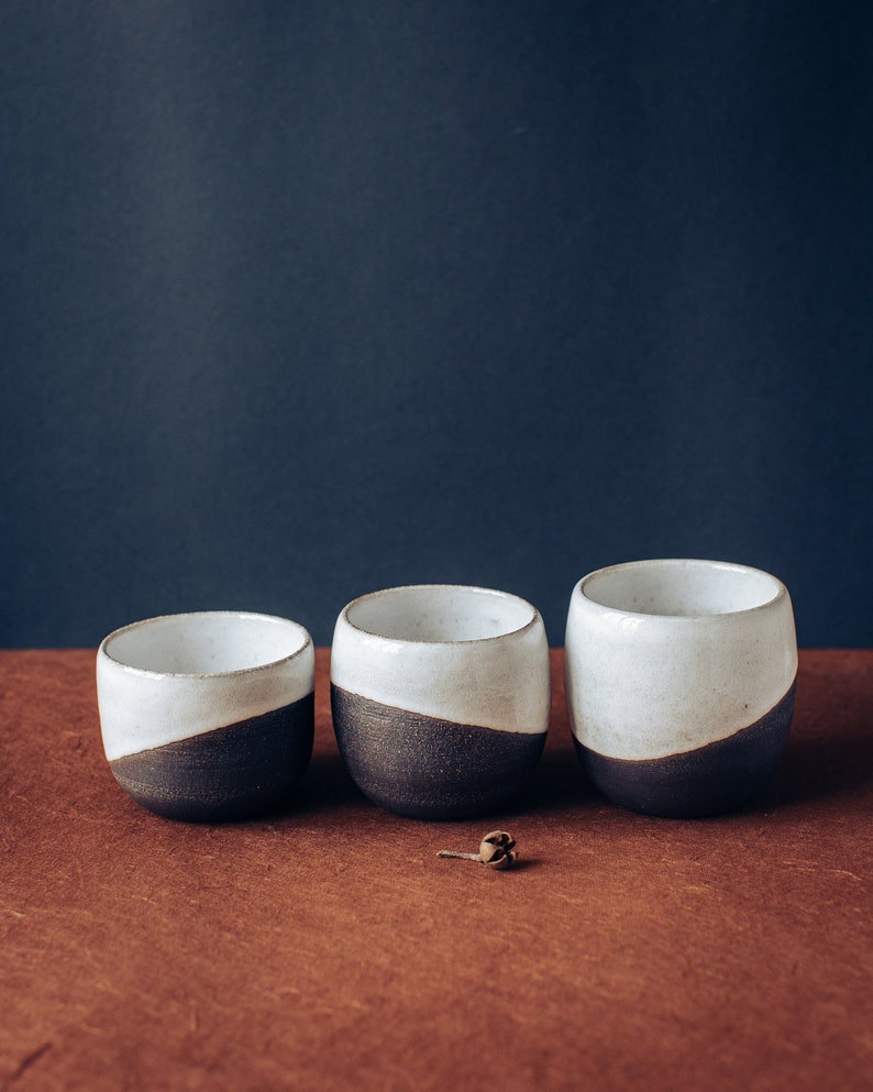 Ikiru coffee cup with no handle, Merenok ceramics image 2