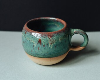 Series "Botany" Crasulla cup - Merenok ceramics, handmade