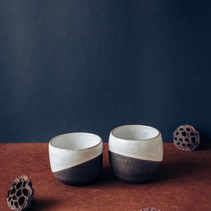 Ikiru coffee cup with no handle, Merenok ceramics image 3