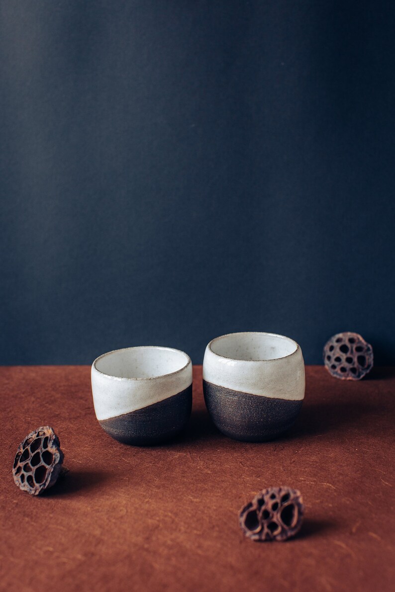 Ikiru coffee cup with no handle, Merenok ceramics image 3