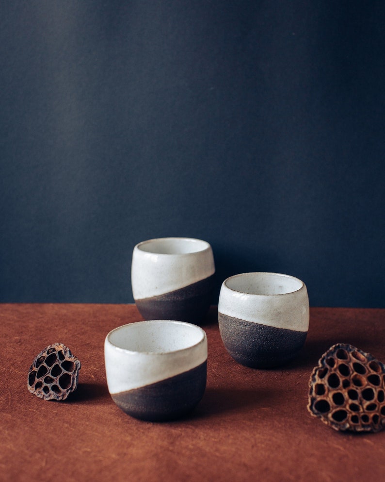 Ikiru coffee cup with no handle, Merenok ceramics image 1