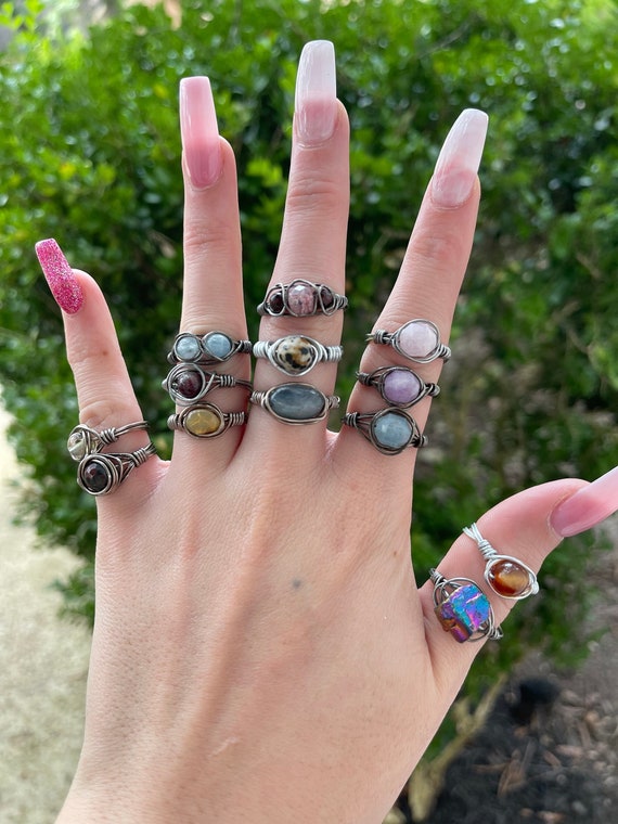 Stainless steel wire rings deals