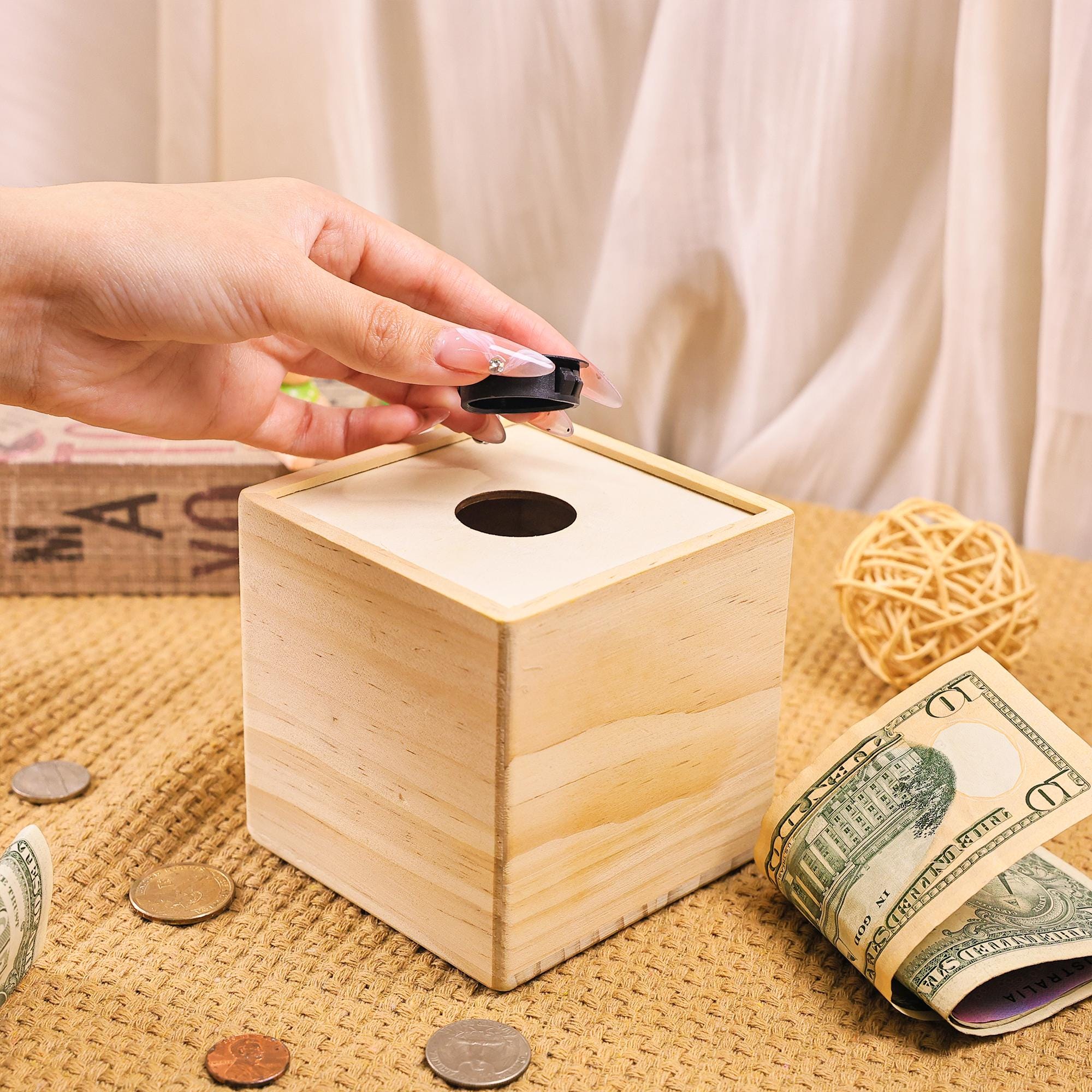 超希少　大きいミ二ーマウス　木目調貯金箱 超希少 大きいミ二ーマウス 木目調貯金箱 超希少 大きいミ二ーマウス