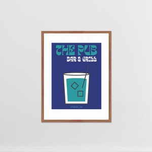 Athens, Ohio Bar Prints: The Pub