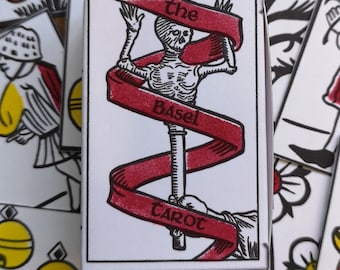 Basler Spielkarten handkoloriert (historische Reproduktion)