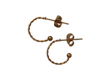 Personalizable - stainless steel hoop earrings for interchangeable pendants