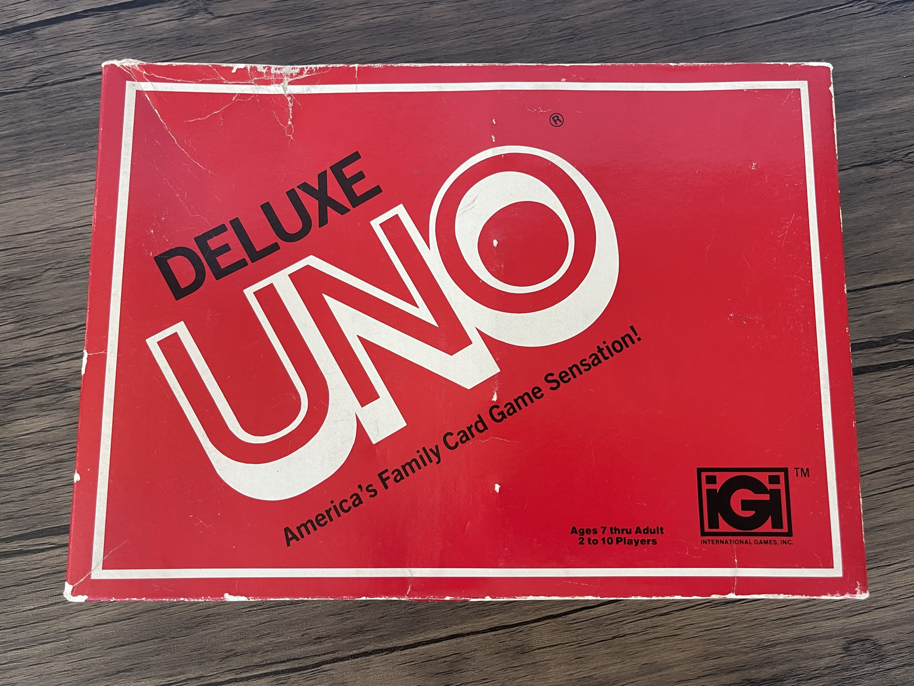 Vintage 1978 UNO Card Game 108 Cards Complete Set in Box