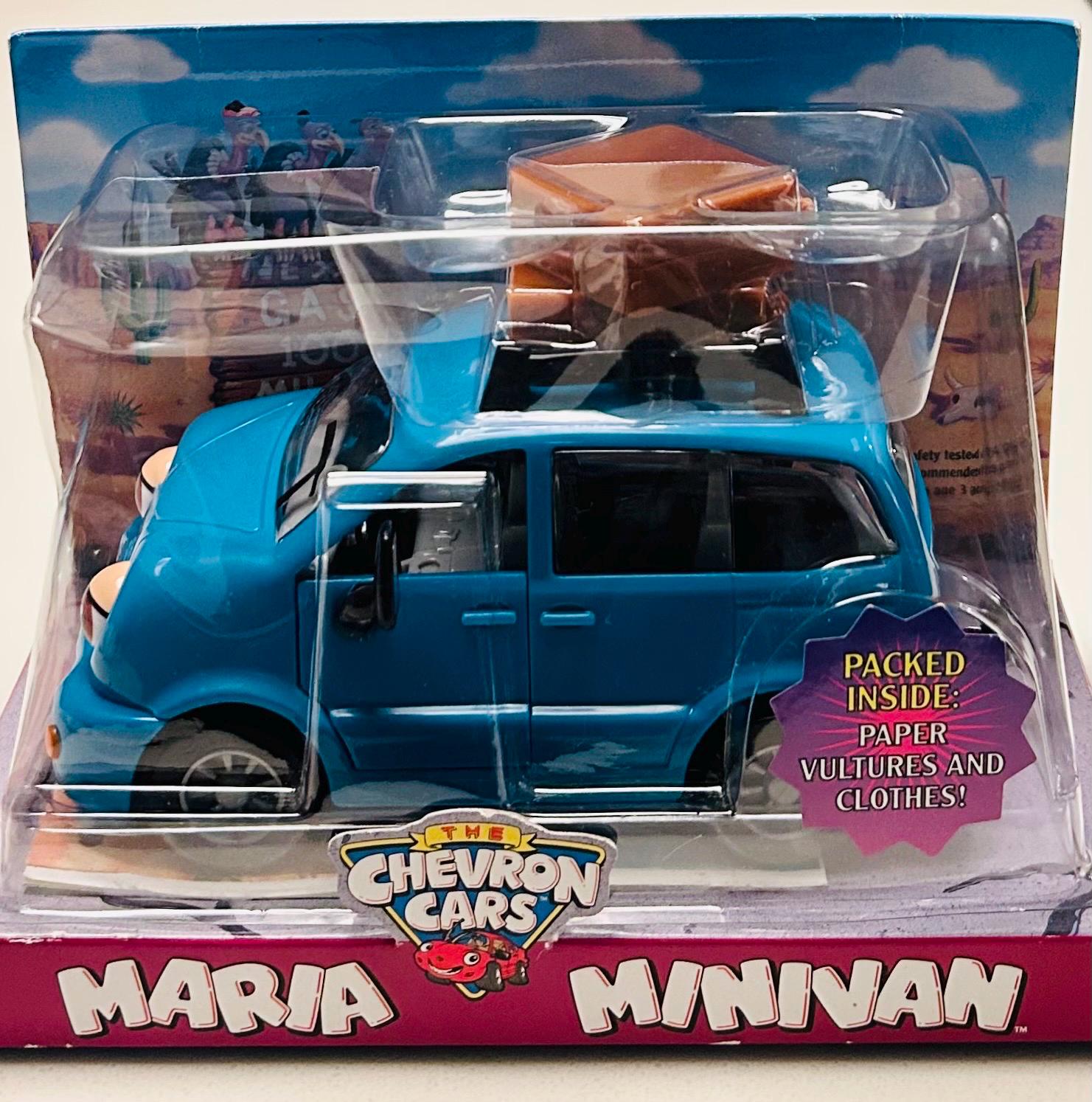 Vintage 2006 MARIA MINIVAN With Luggage That Opens Chevron