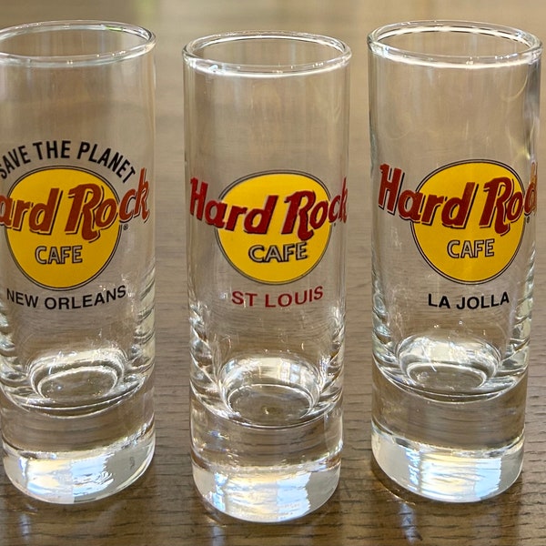 Hard Rock Cafe Glasses - Etsy
