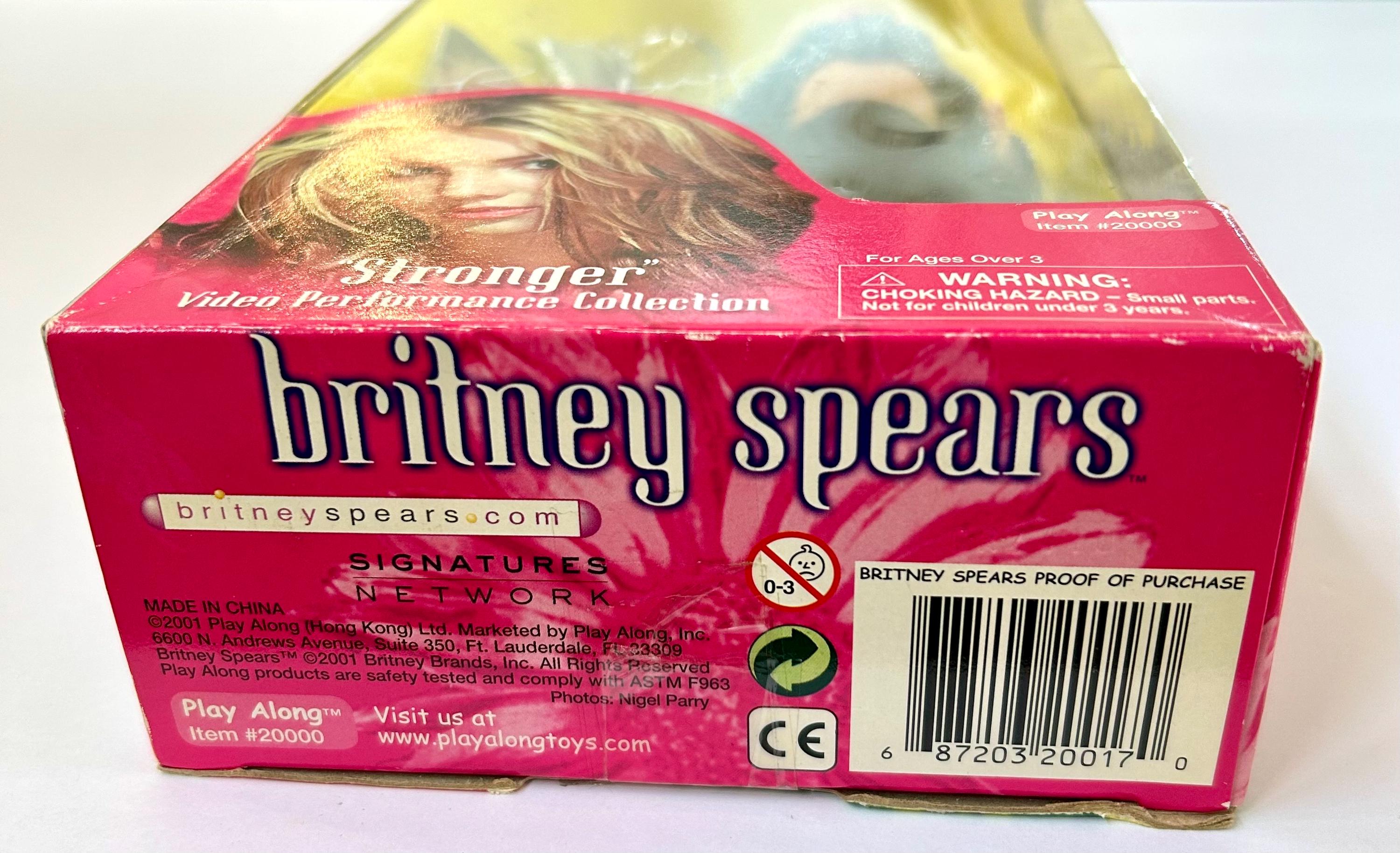 Vintage 2001 Britney Spears Stronger Fashion Doll Action