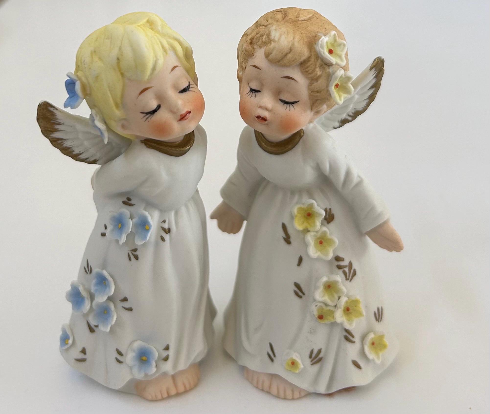Kissing Angels Figurines - Etsy