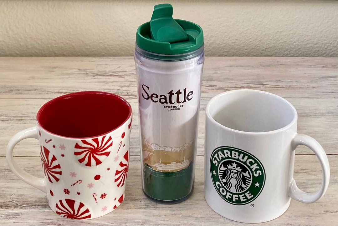 Selection of Collectible Starbucks Coffee / Tea Mugs 2 and Tumbler